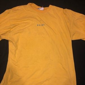 Doubt brand tee shirt
